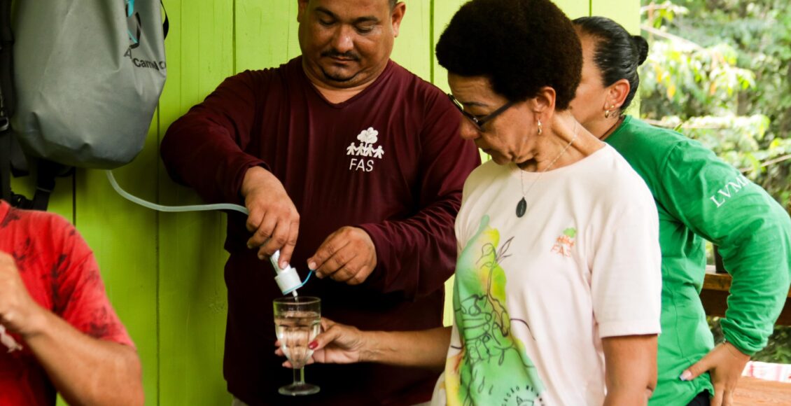 Programa de acesso à água segura no Amazonas e Pará recebe cerca de R$ 6 milhões em investimentos - FAS