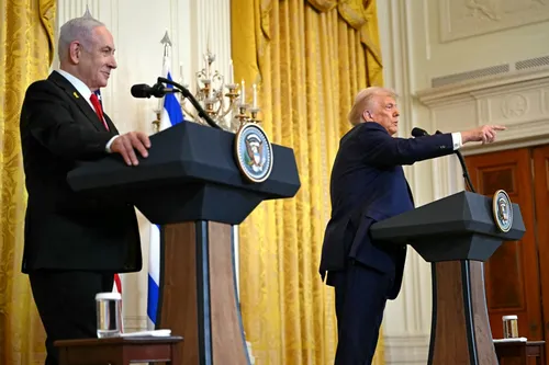 Trump recebe Netanyahu na Casa Branca e diz que EUA
