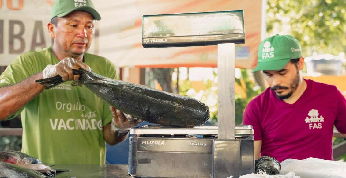 Feira do Tambaqui oferta 9 toneladas de pescado em Manaus neste sábado e domingo - FAS