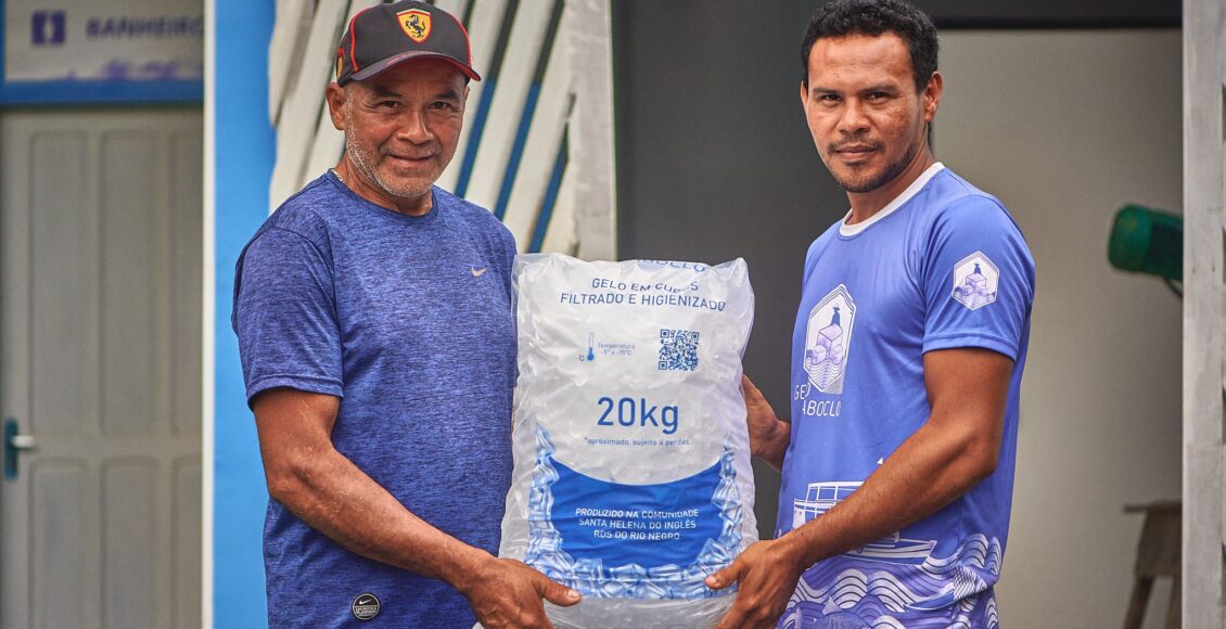 Fábrica de Gelo fortalece pesca artesanal e impulsiona novas oportunidades em comunidade ribeirinha no Amazonas - FAS