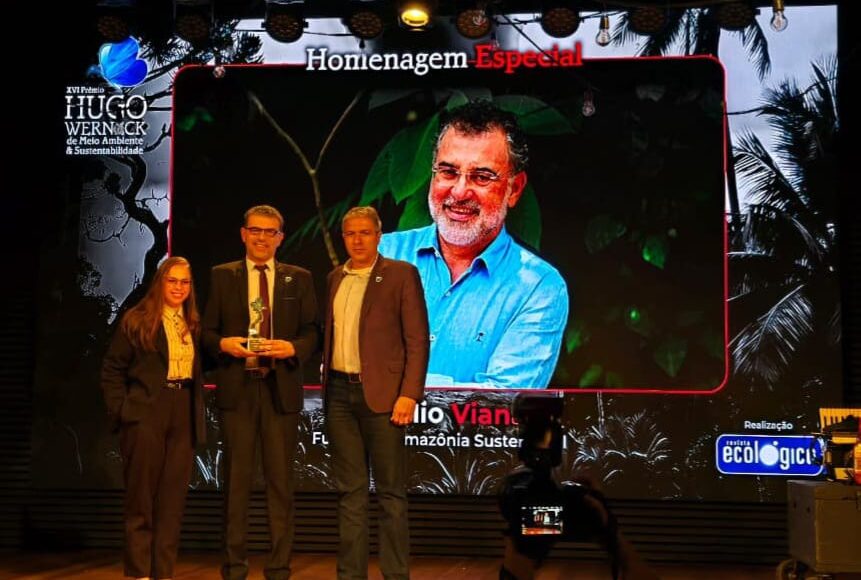 Virgilio Viana recebe Homenagem Especial no XVI Prêmio Hugo Werneck - FAS
