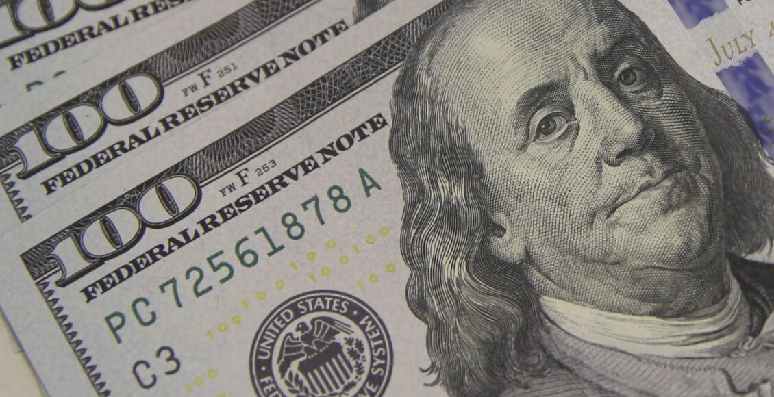 Moedas de dólar americano